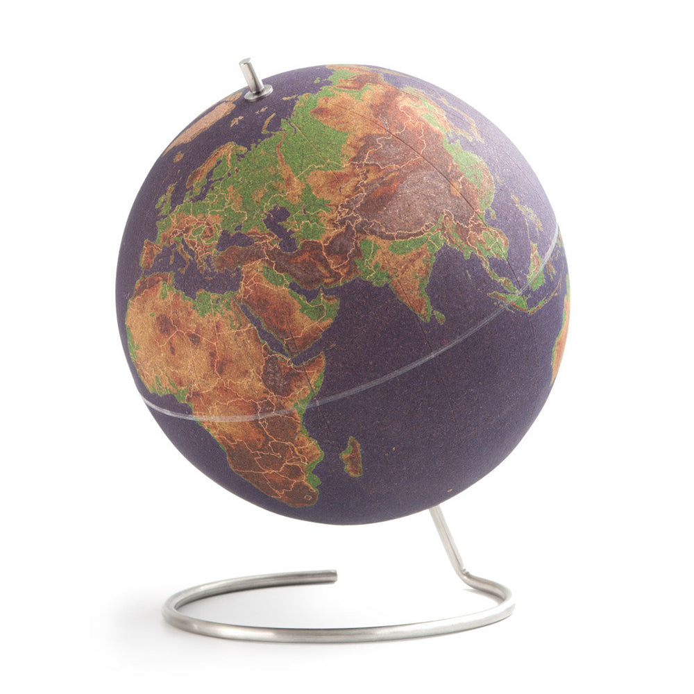 Coloured Cork Globe - Large