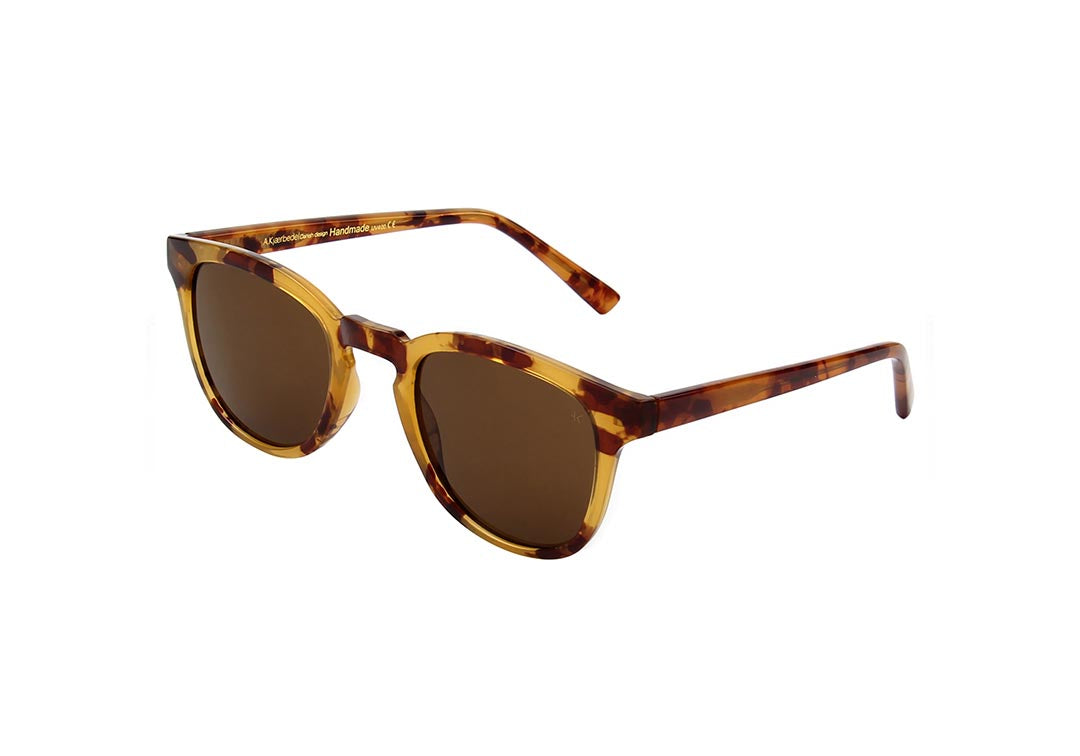 Sunglasses Unisex Light-Tortoise Classic Frame A. Kjaerbede | Bate