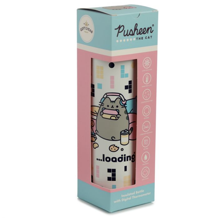 Pusheen Insulated Bottle with Digital Reading 450ml