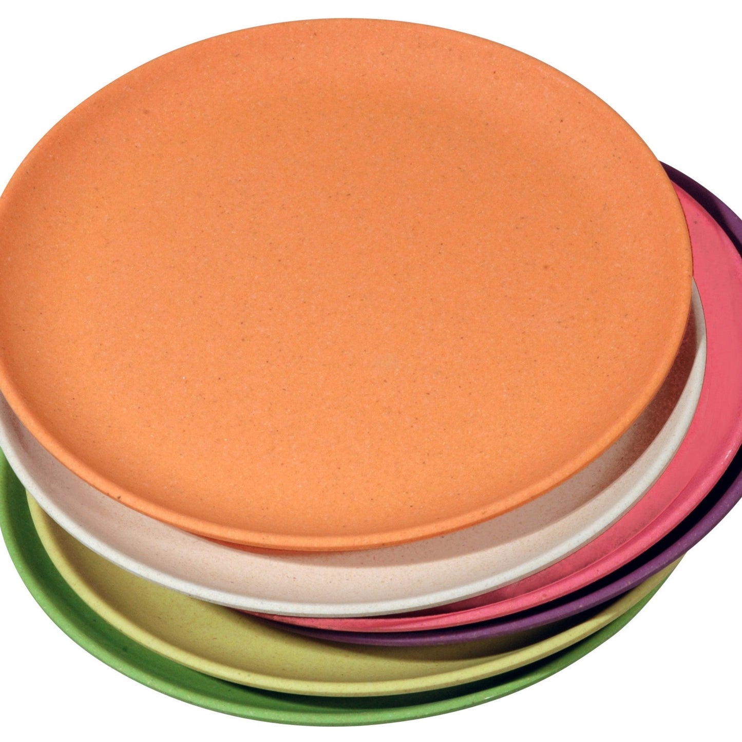 Cake Plate Set Bamboo Corn Rainbow Colourful