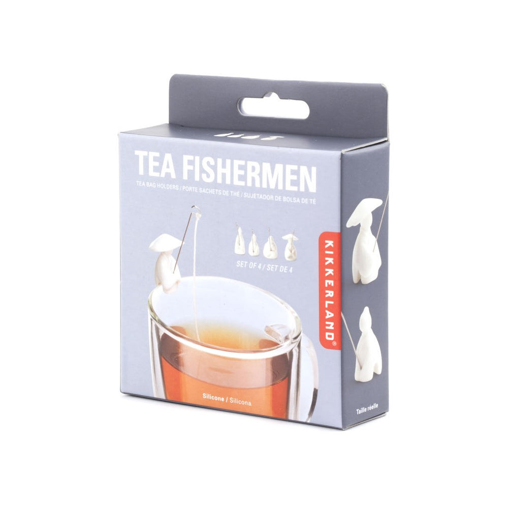 Tea bag holder fishermen - set of 4