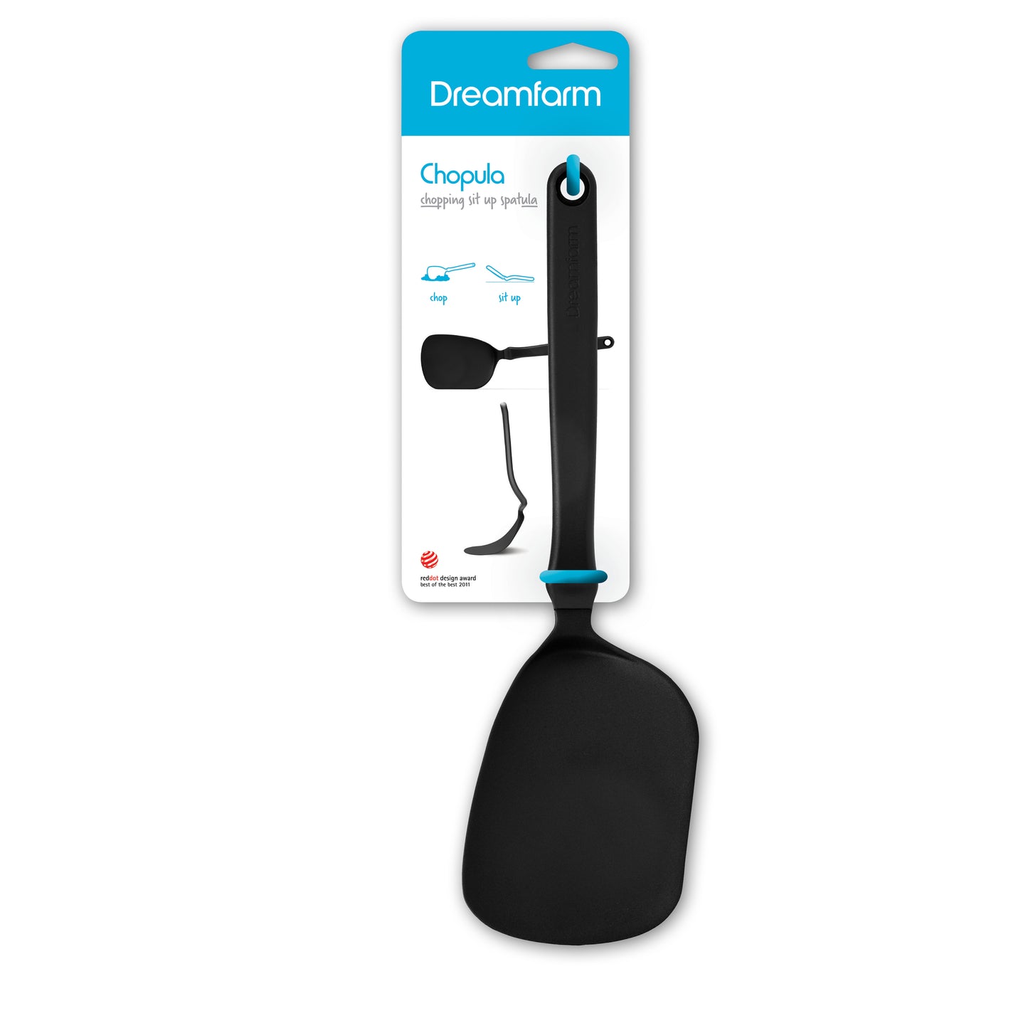 Spatula Stand-Up Chopping Chopula in Black