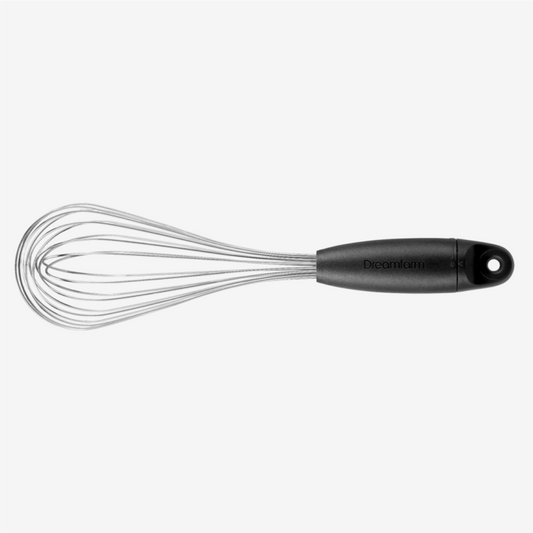 Flisk Fold Flat Balloon Whisk Dreamfarm Black