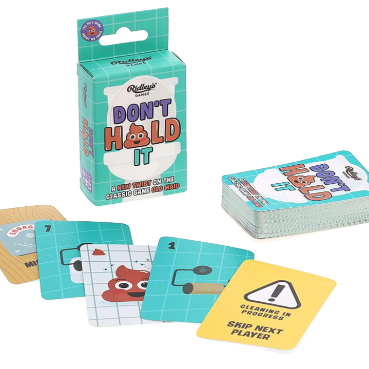 Don't Hold It - Hilarious Old-Maid-Style Card Game Ridley's