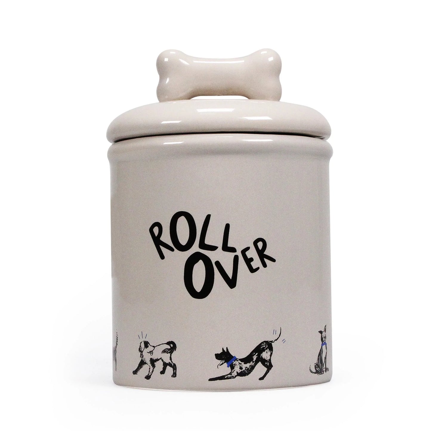 Treat Jar Ceramic Dog Bone Battersea Cats and Dogs Home
