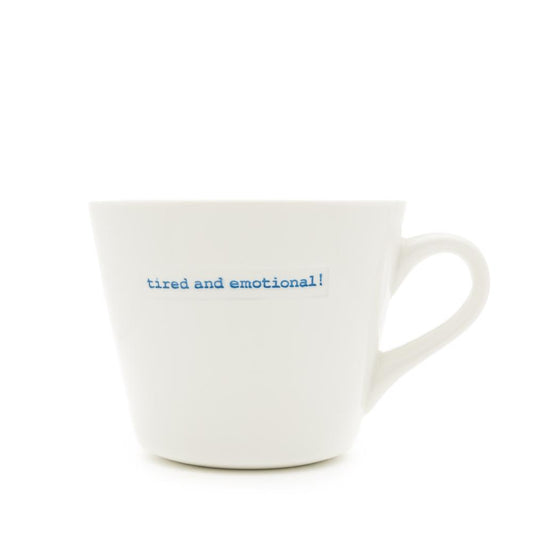 KEITH BRYMER JONES MUG TIRED AND EMOTIONAL!
