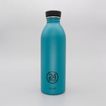 Water Bottle Lightweight 500ml Blue-Green Atlantic Bay Stone