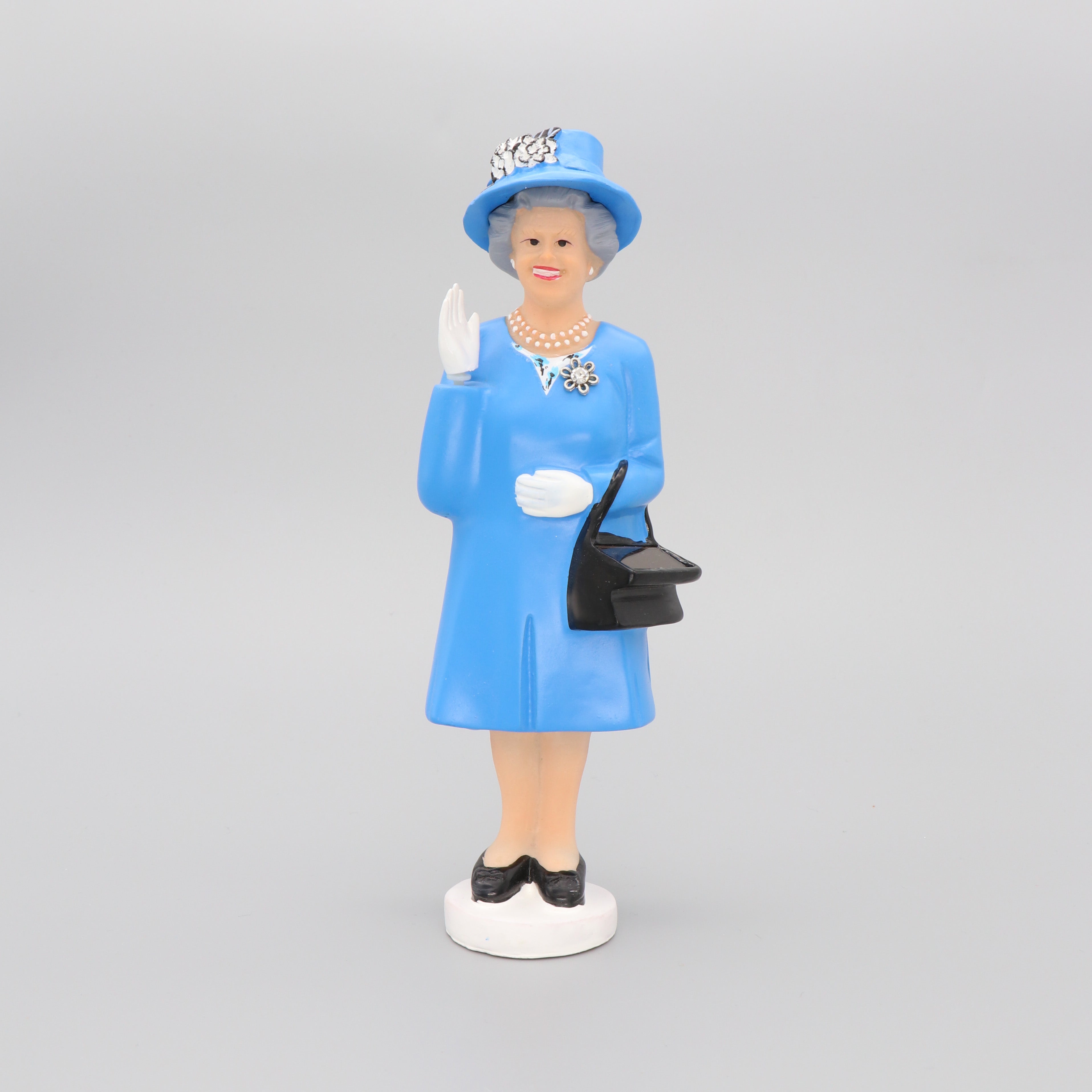 KIKKERLAND - FIGURINE SOLAIRE QUEEN ELIZABETH II - GOLD EDITION en BO KIKKERLAND - FIGURINE SOLAIRE QUEEN ELIZABETH II - GOLD EDITION en BO