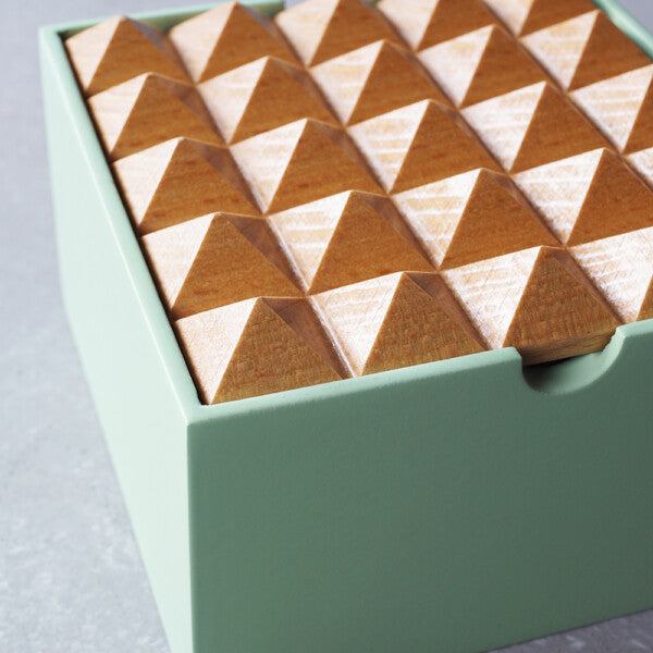Trinket Box Pyramid Mint