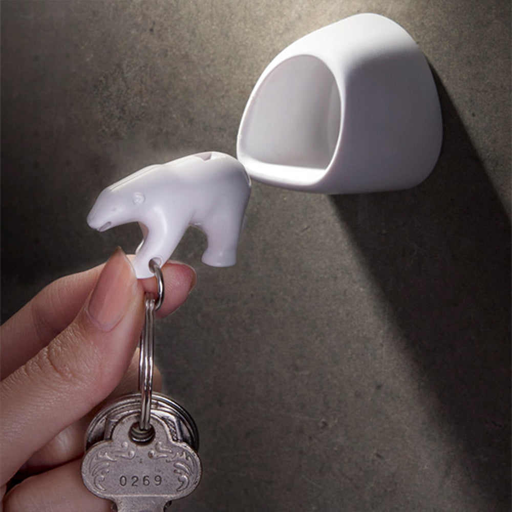 Key Ring Polar Bear