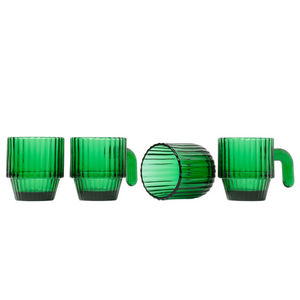 Cactus Saguaro Coffee Cups and glasses in Green