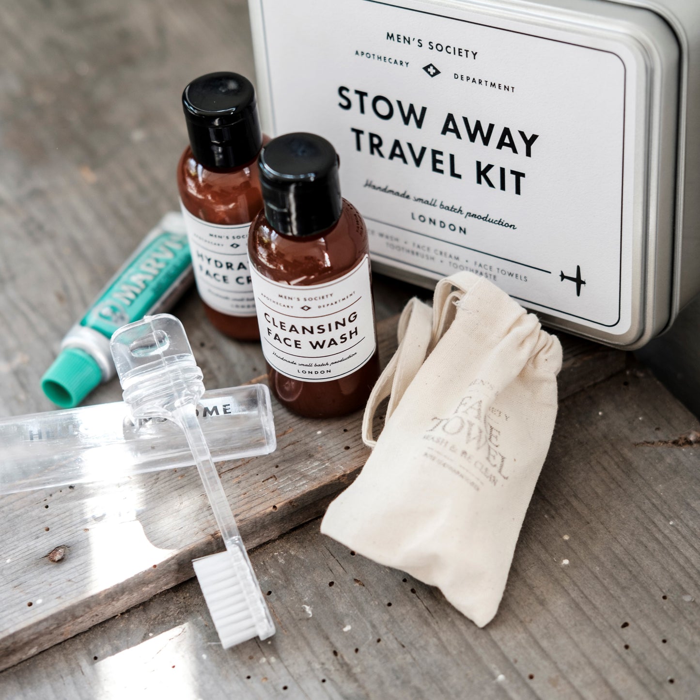 Personalised Gift Stow Away Travel Kit