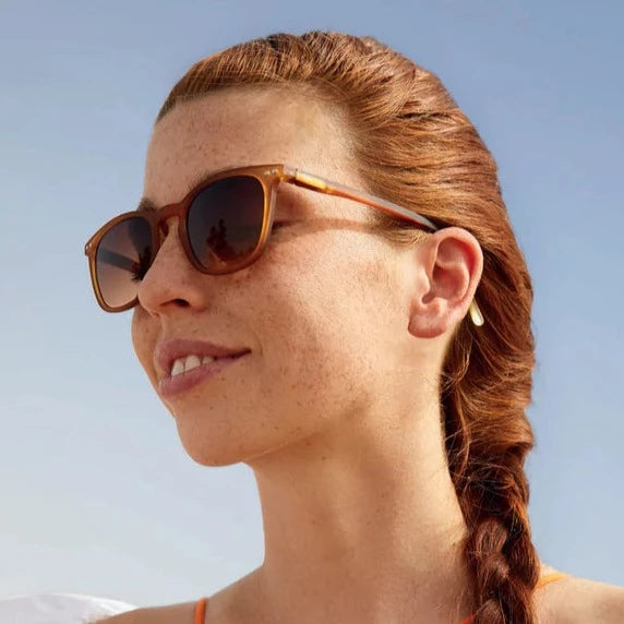 Brown Sunglasses Square IZIPIZI E Arizona Classic