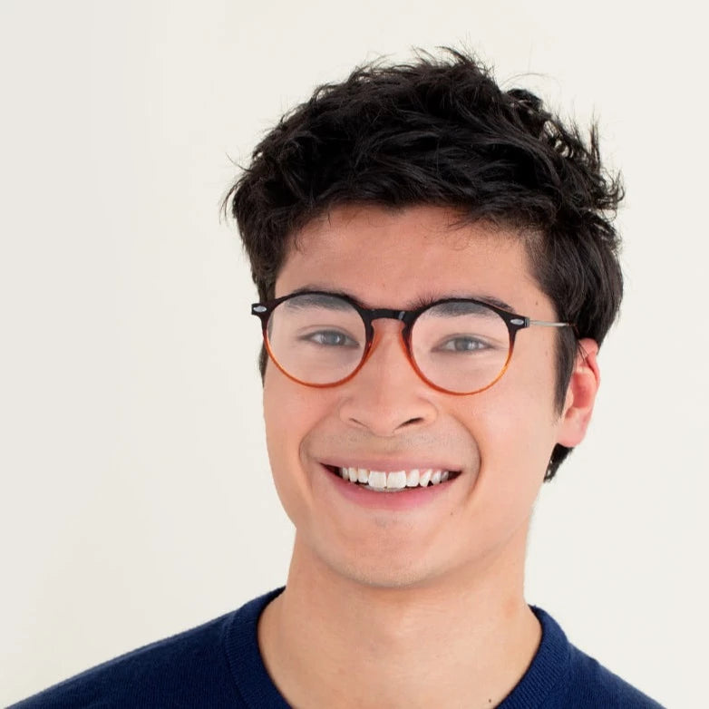 Blue Light Glasses +1 Bronze Tortoise Cruz with Case Nooz