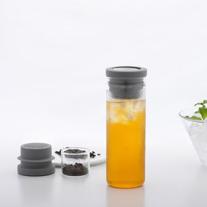 Cold Brew Tea & Herb Infuser Glass Bottle Set