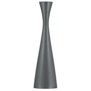 Candle Holder Tall Doge Wooden in Grey