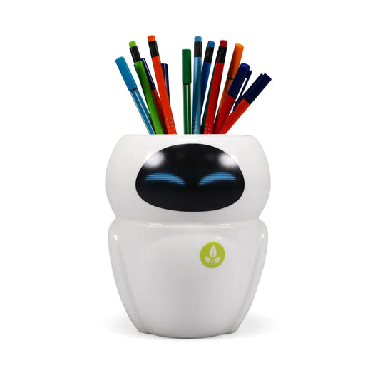 Wall Vase Eve WALL-E Robot Disney White