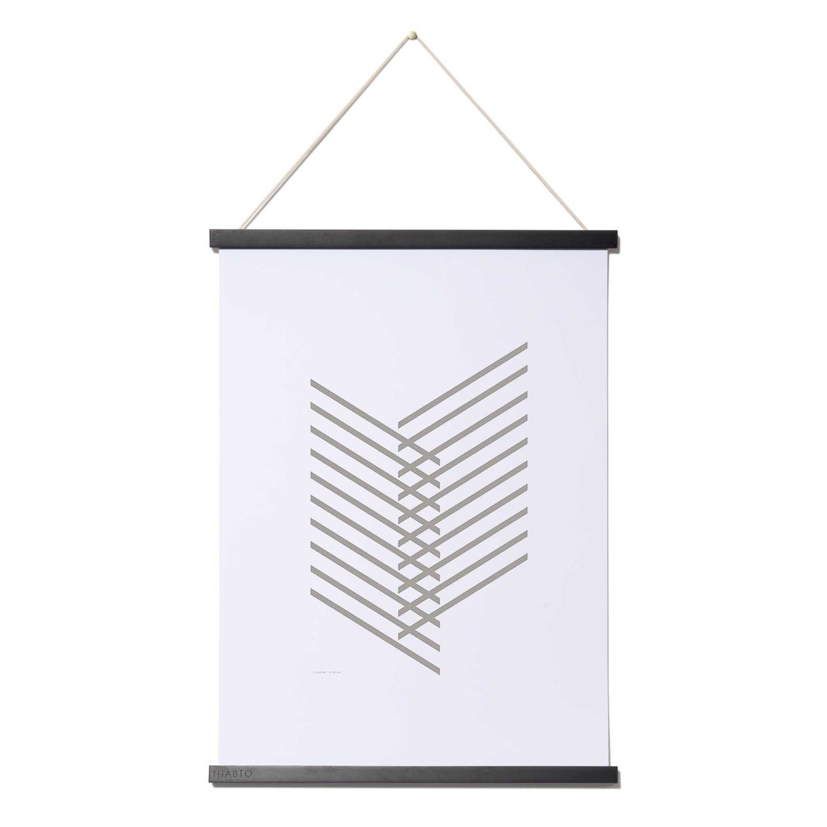 Magnetic Poster Frame Large A1 in Black