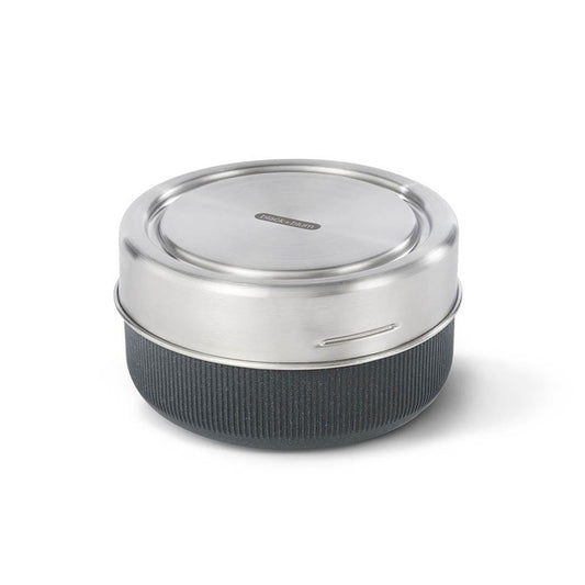 Lunch Bowl Glass With Leak Proof Case Set In Slate Grey 750ml