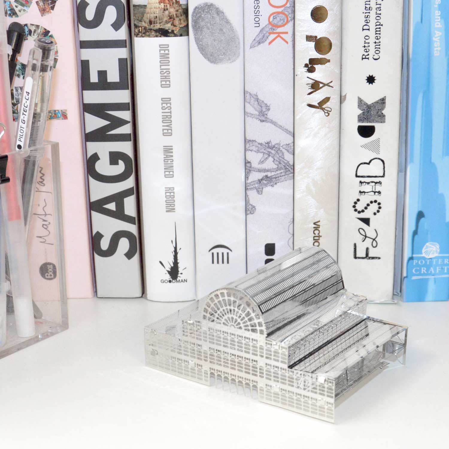 MONUmini Model of Crystal Palace in Silver