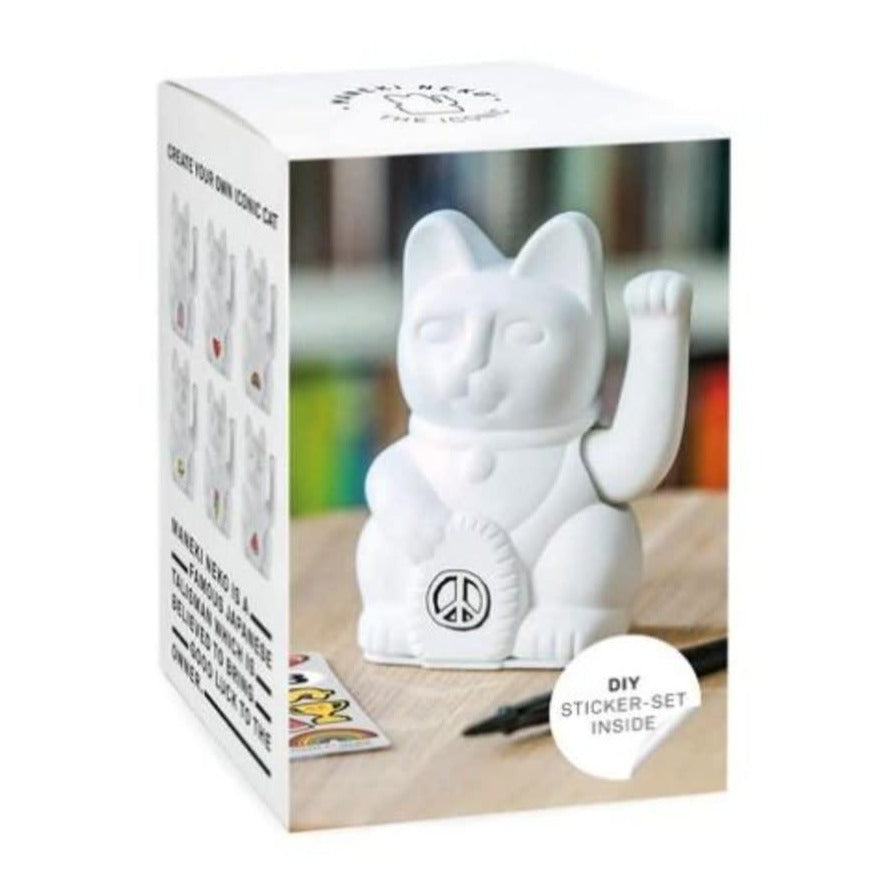 Lucky Waving Iconic Cat White