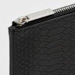 Estella Bartlett Pouch Medium Black Snake