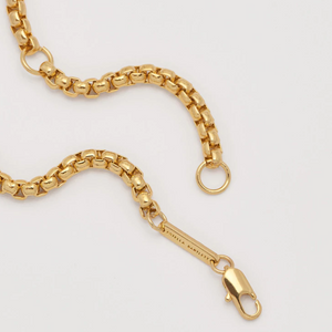 Chunky Chain Gold Plated Rounded Box Estella Bartlett