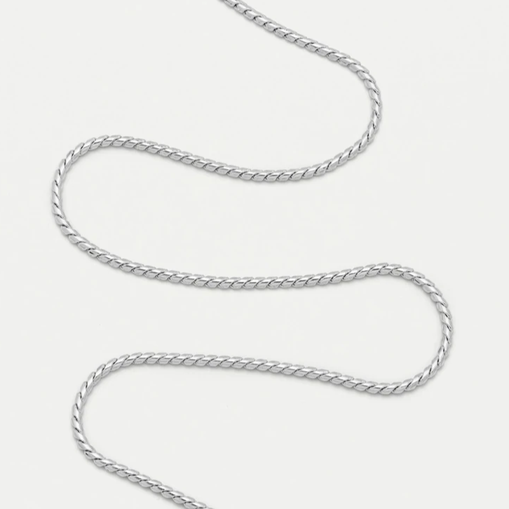 Chain Silver Plated Snake Rope Estella Bartlett