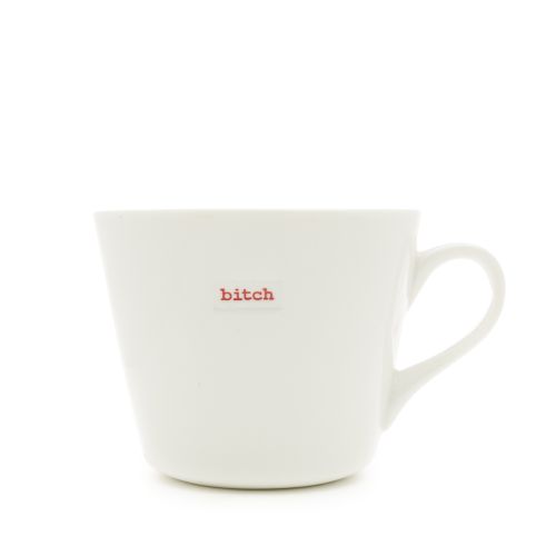 Mug B*tch Keith Bymer Jones Ceramic 350ml Bucket Mug