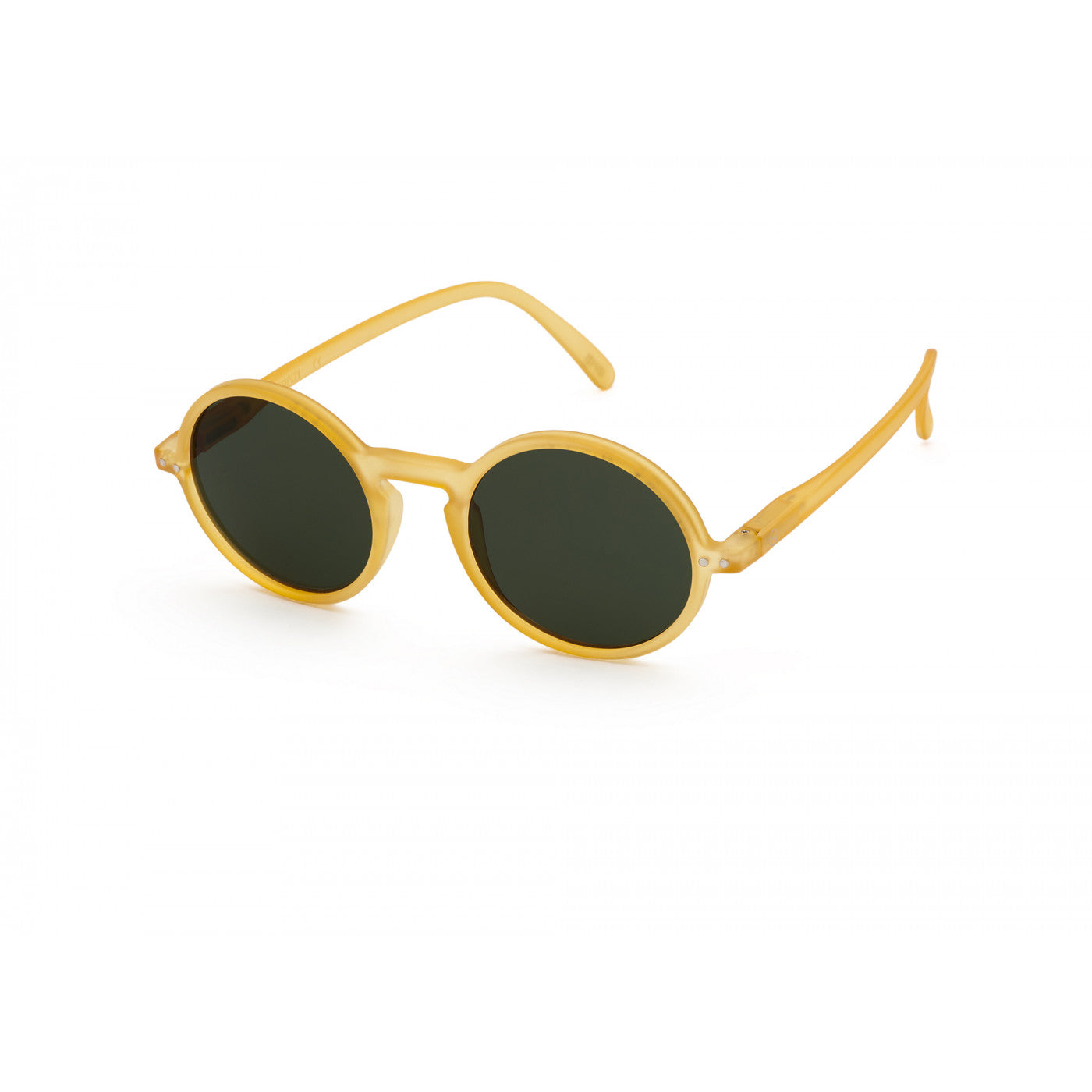 Sunglasses Round Retro Yellow Honey G IZIPIZI