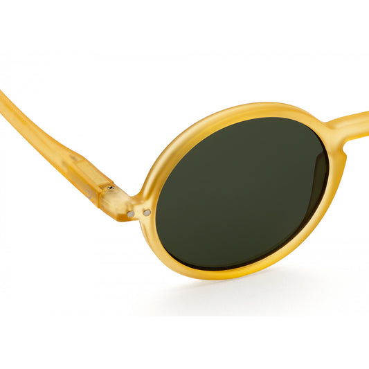 Sunglasses Round Retro Yellow Honey G IZIPIZI