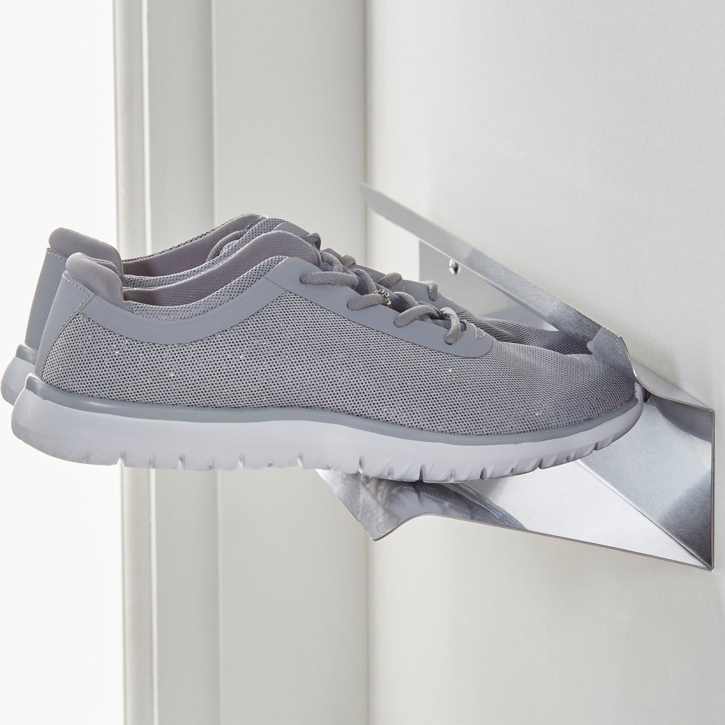J-ME - Floating Shoe Rack 700mm - Stainless Steel