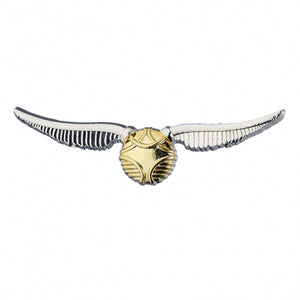 Snitch Pin Badge Harry Potter Silver Gold