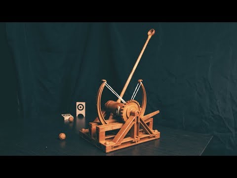 Da Vinci Collection Catapult Machine Model Kit