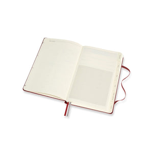 Moleskine Journal for wine recording and personalising in Bordeaux red