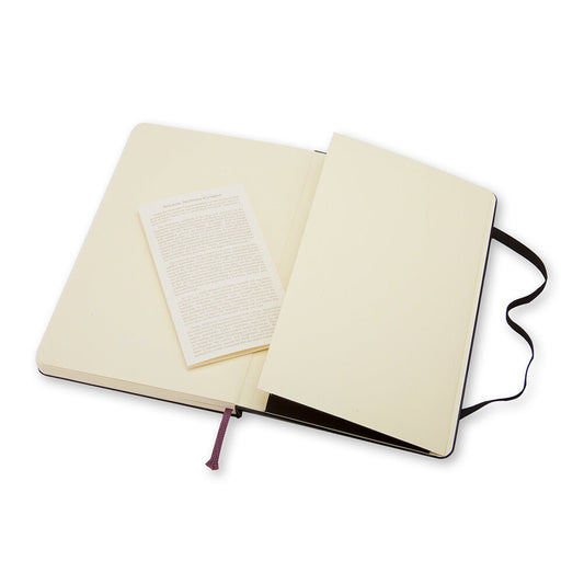 Notebook Moleskine Large Plain, Black