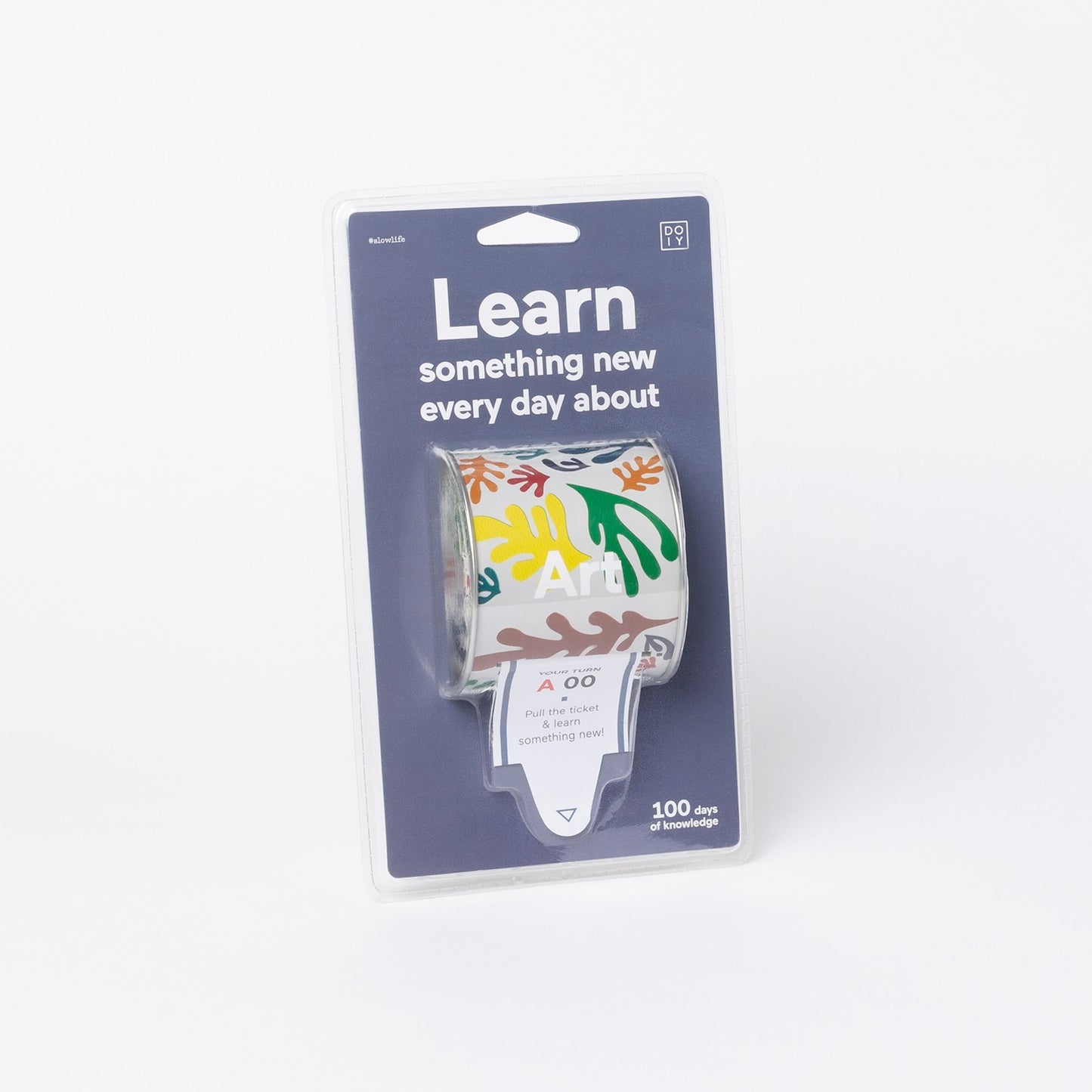 Gift 'Learn something new about art' Facts Ticket Roll