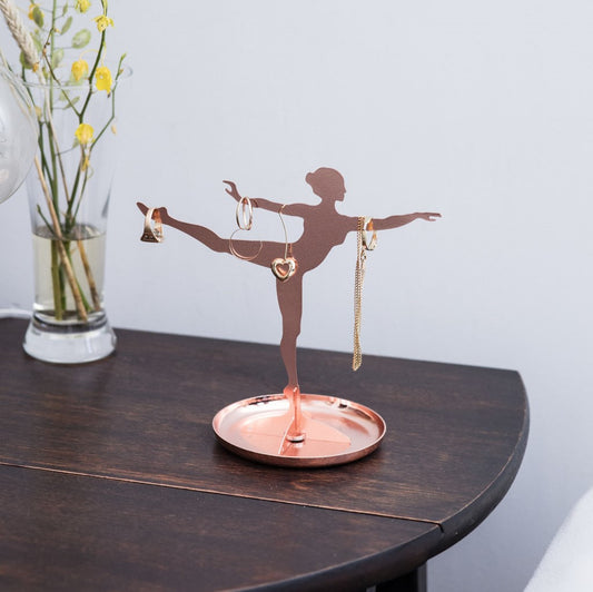 Jewellery Stand Ballerina Copper