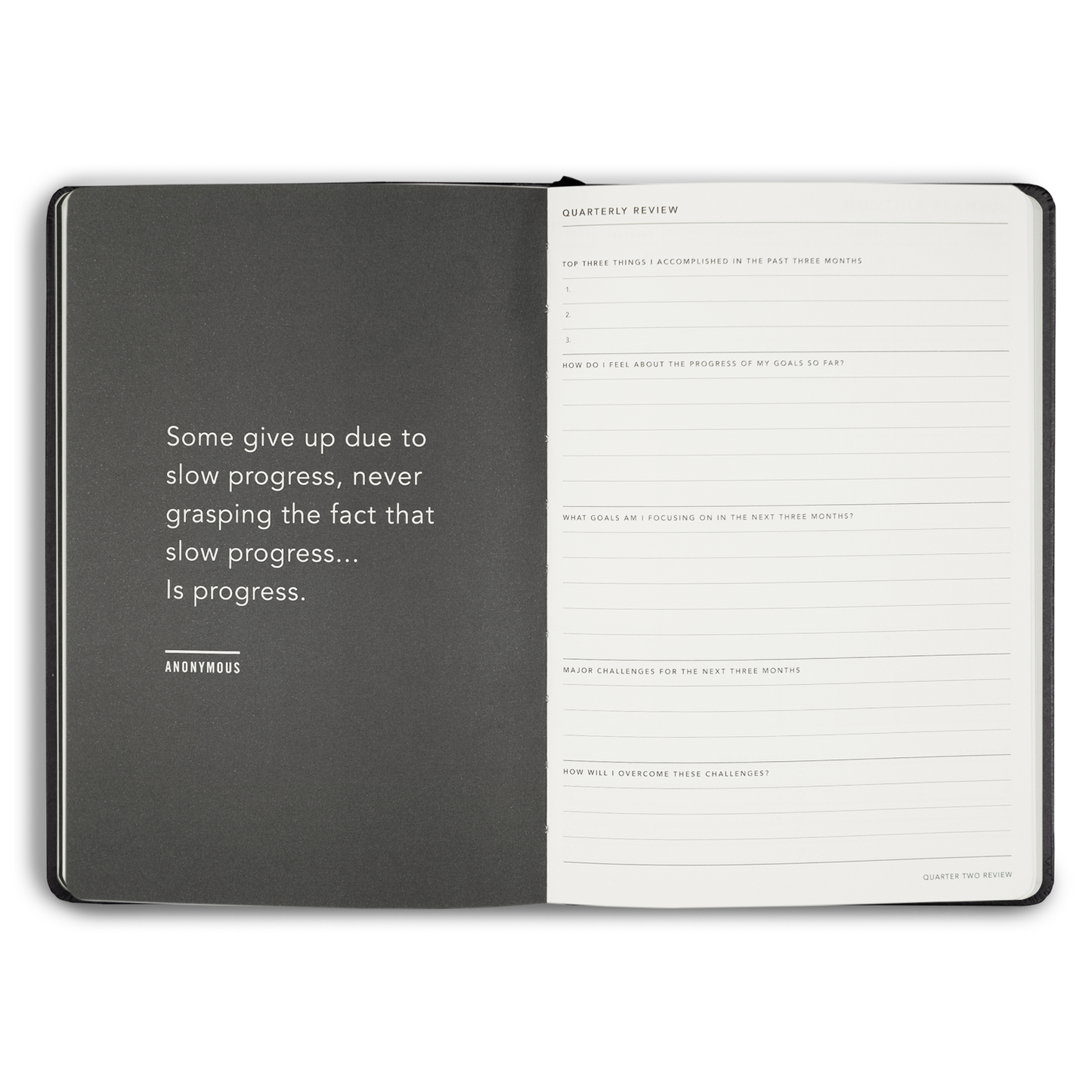 Notebook Diary Weekly A5 Soft Cover MiGoals 2020 Classic in Grey