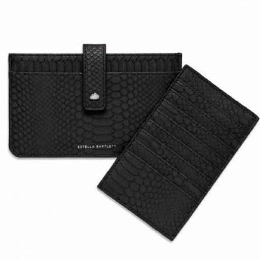 Travel Document Wallet Black Snake