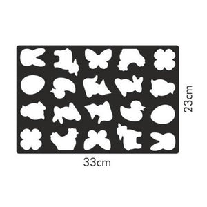 Cookie Cutting Sheet Easter