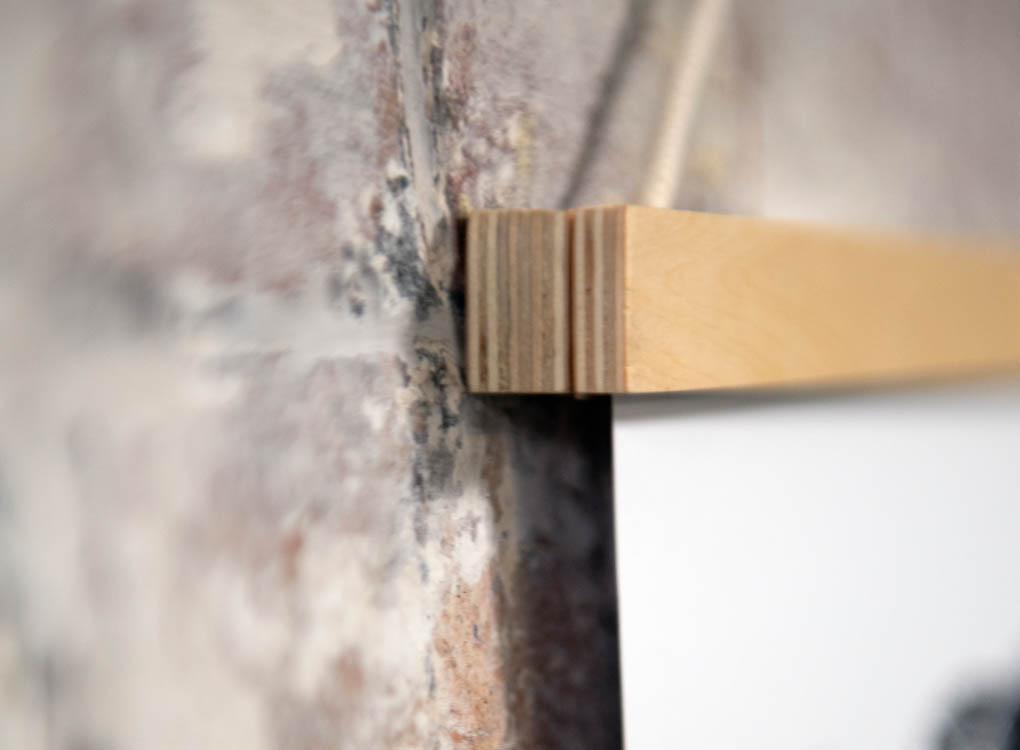 Magnetic A3 portrait print frame in plywood