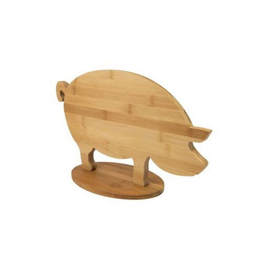 Cutting Board Pig Chopping Board Bamboo Wood