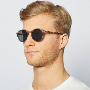 Sunglasses Style D Light Tortoise Grey