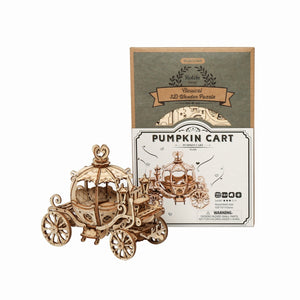 3D Puzzle Pumpkin Carriage Fairytale Cart Cinderella Inspired Game