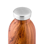 Water Bottle Insulated 500ml Brown Sequoia Wood Finish