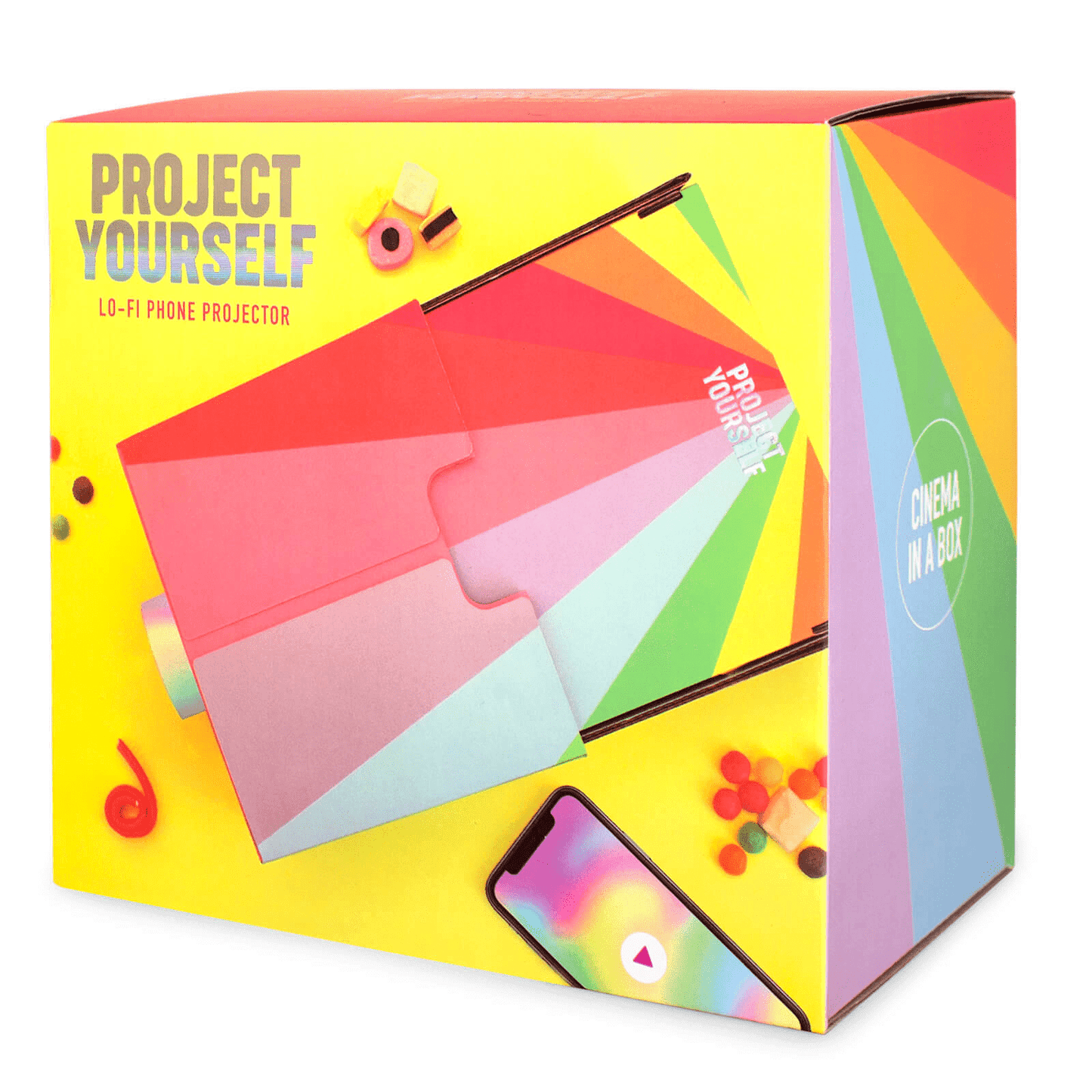 Rainbow Smartphone Projector