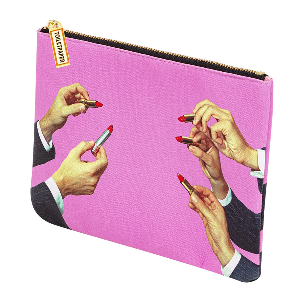 Beauty Case Square Seletti Lipstick in Pink