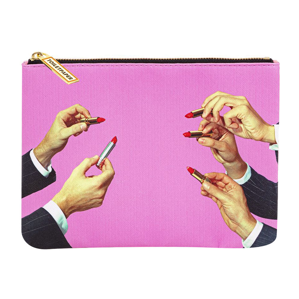 Beauty Case Square Seletti Lipstick in Pink