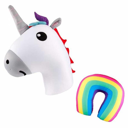 Travel Pillow Neck Pillow Zip & Flip Unicorn